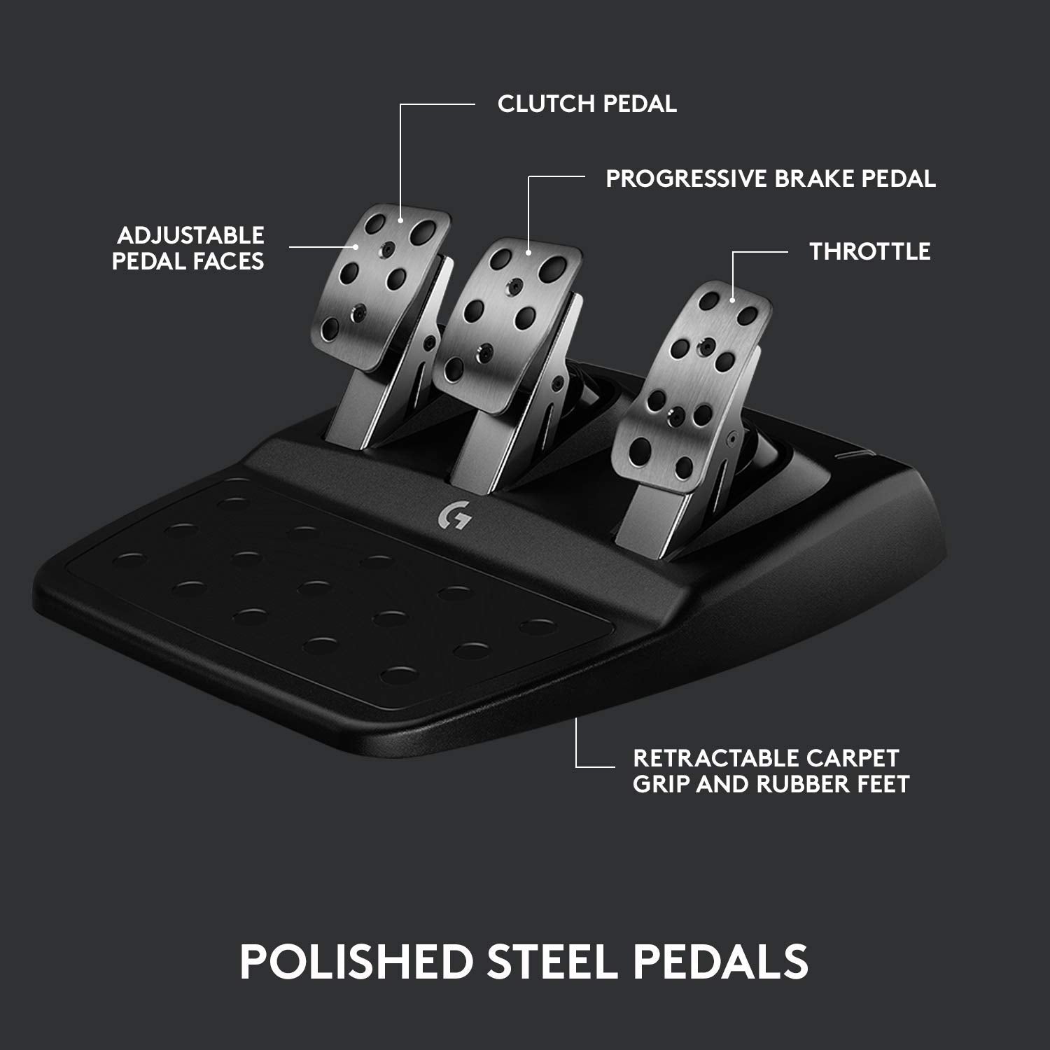 G923 Racing Wheel and Pedals R99762