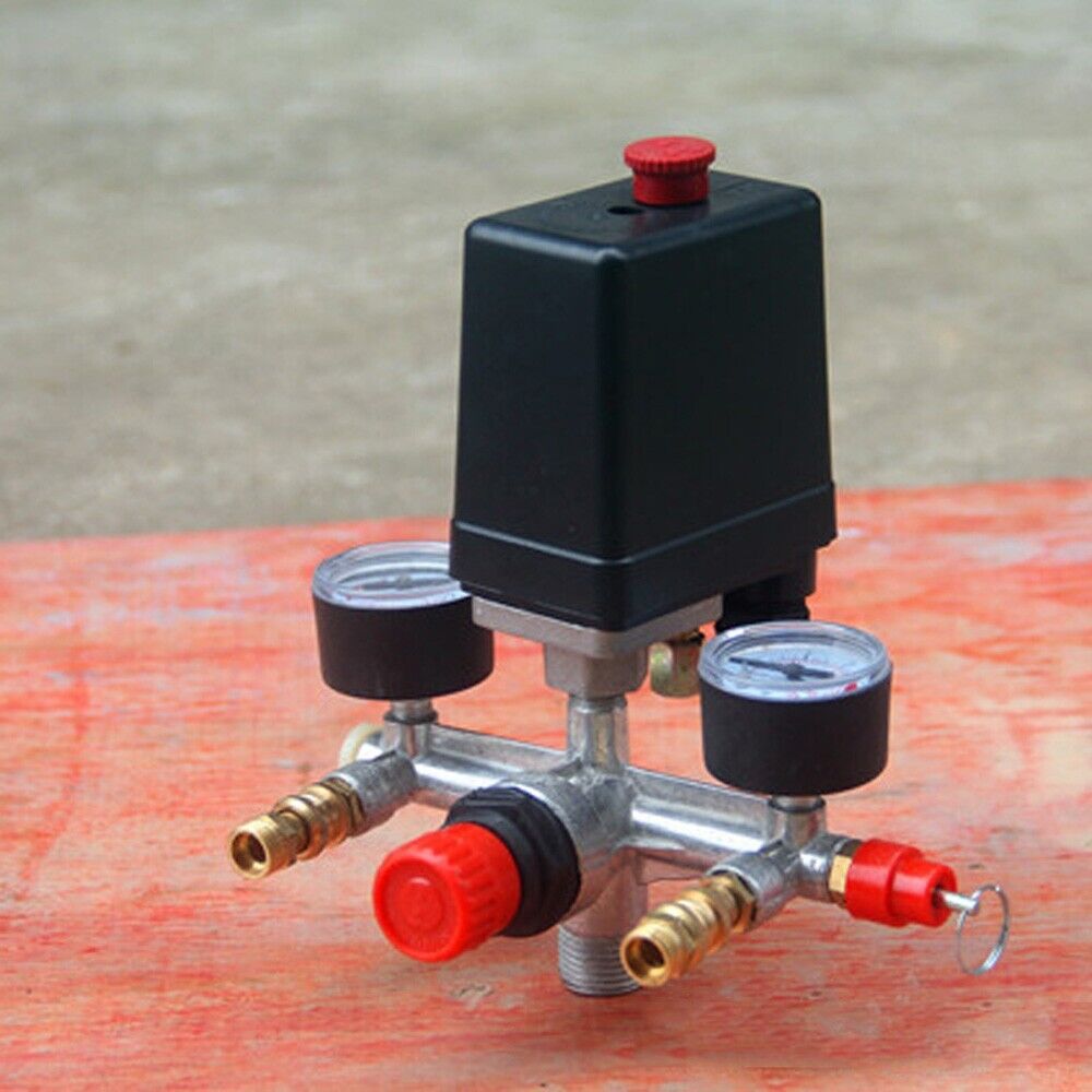 Parts Air Compressor Pressure Control Switch Valve Manifold Assembly W56600