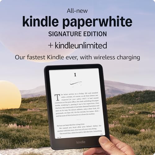 32GB Kindle with auto-adjusting front light and wireless charging Z7107