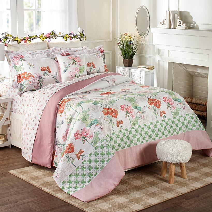 Spring Fever Floral Pillow Sham