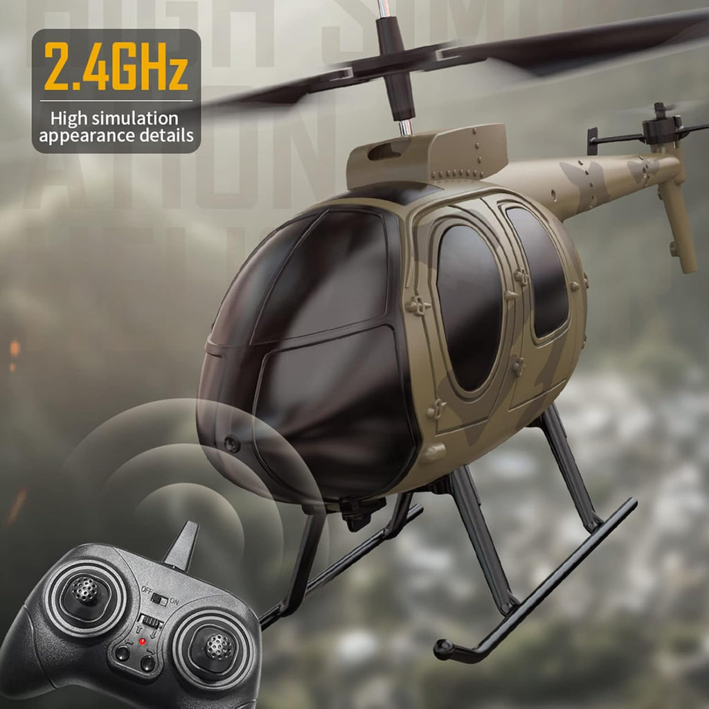 2.4GHz RC Helicopter with 3 Batteries E878