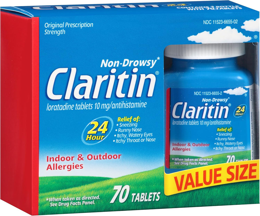 70 Count Non Drowsy Allergy Tablet Z42957