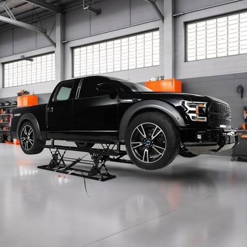 Portable Car Lift, 7000 LBS, 28" Maximum Height W58586