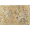 16 in. x 24 in. Gold Travertine Pool Coping I71910