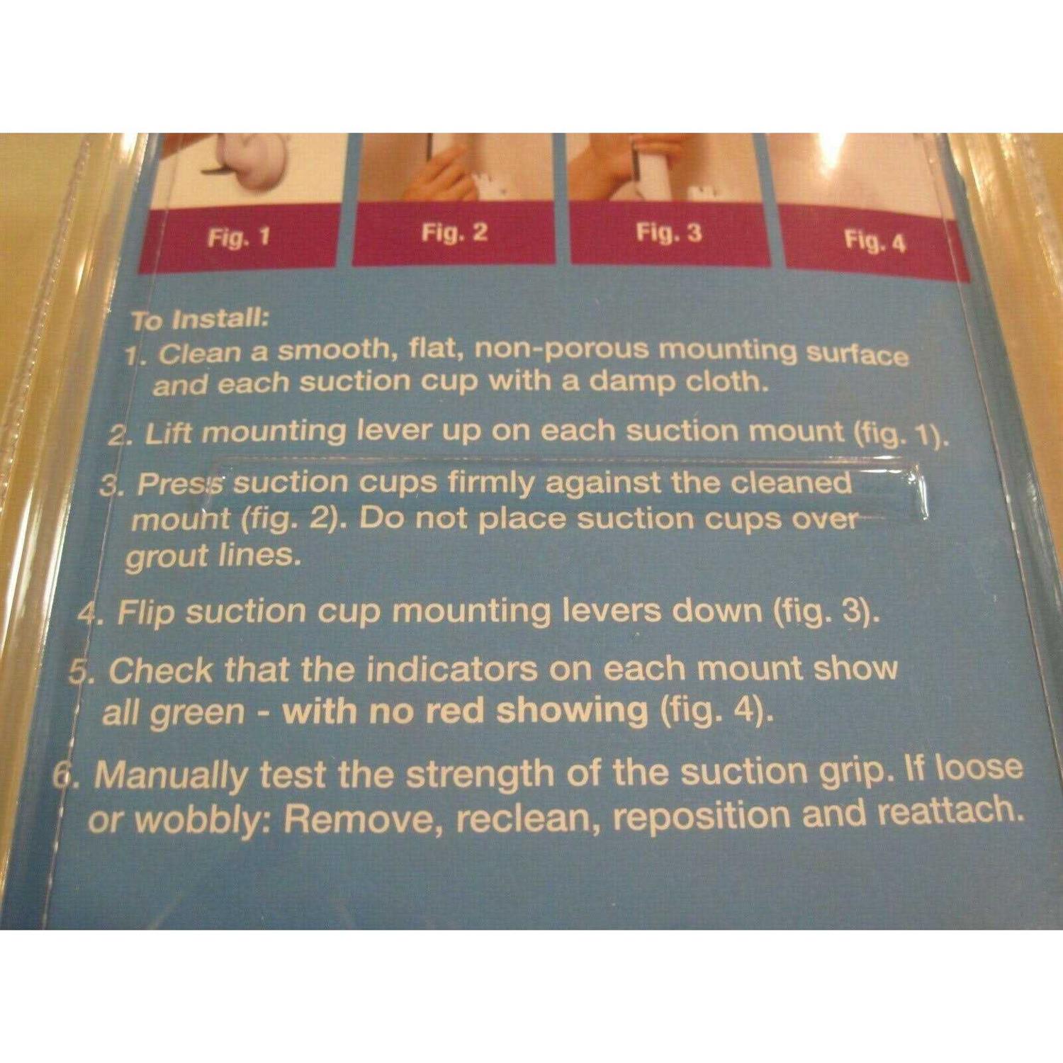 Suction Assist Grab Bar D389074