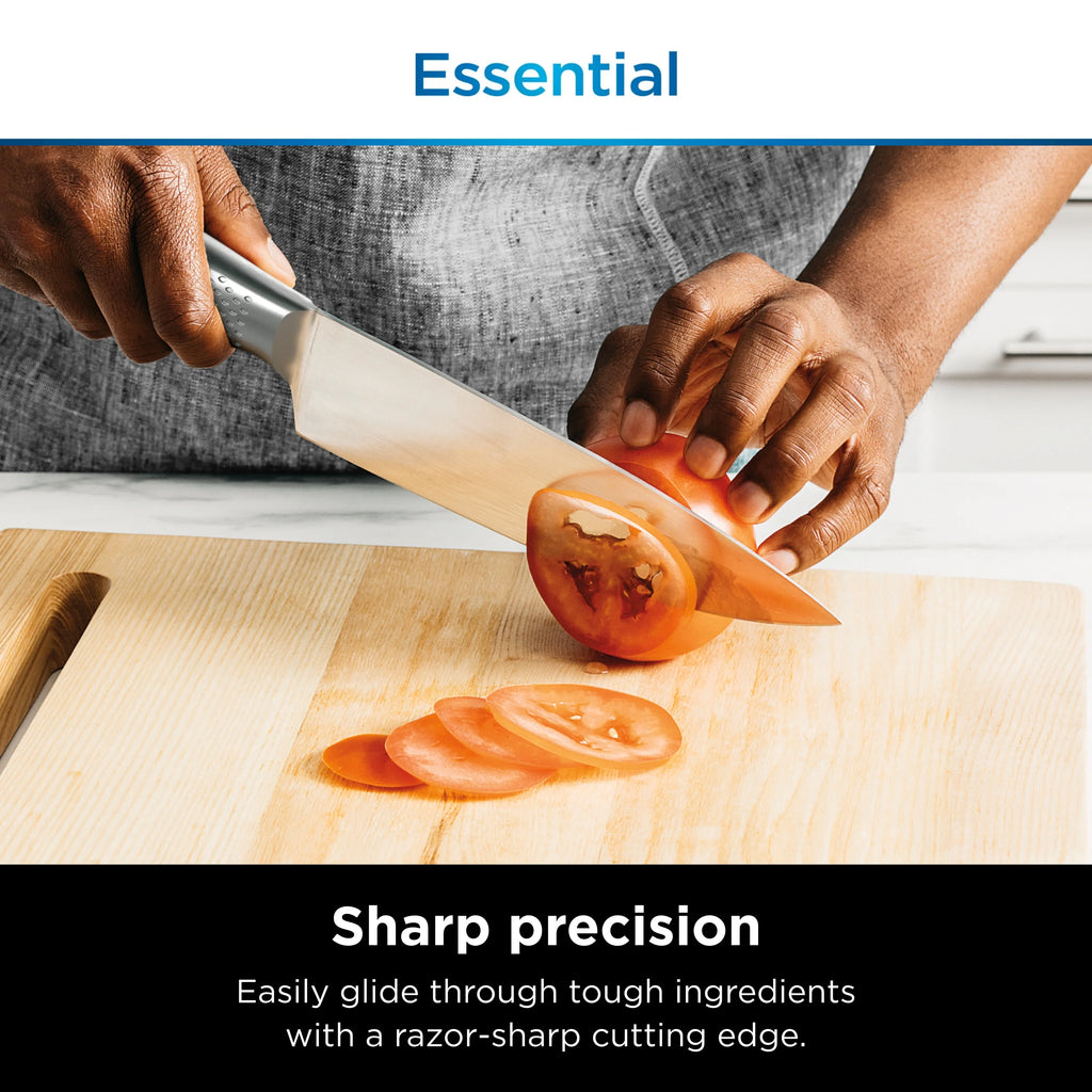 12-Piece Stainless Steel Knife System with Built-in Sharpener V2021