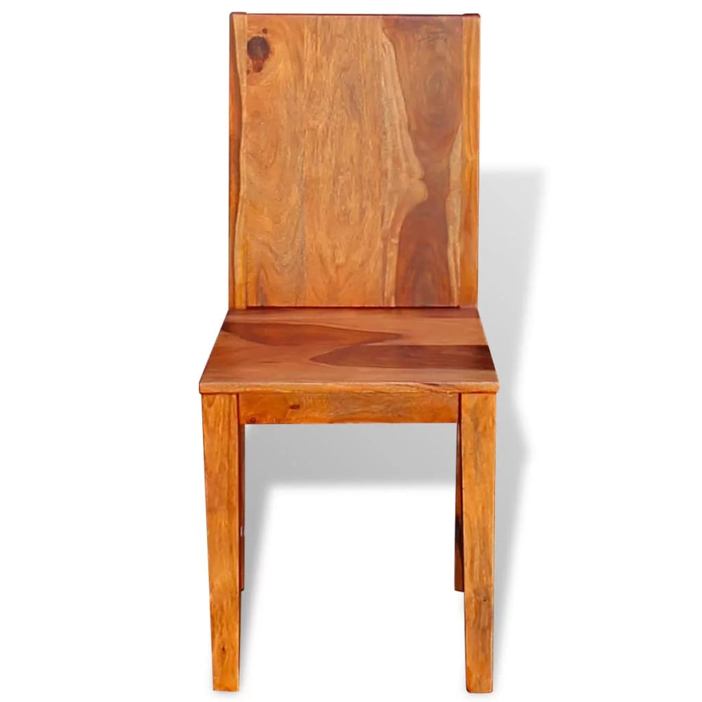 4 pcs Solid Sheesham Wood Dining Chairs A794