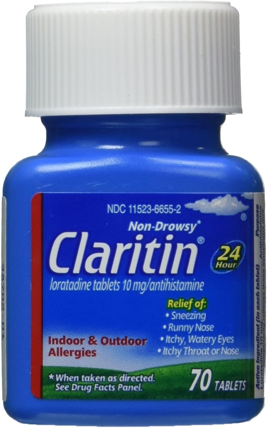 70 Count Non Drowsy Allergy Tablet Z42957