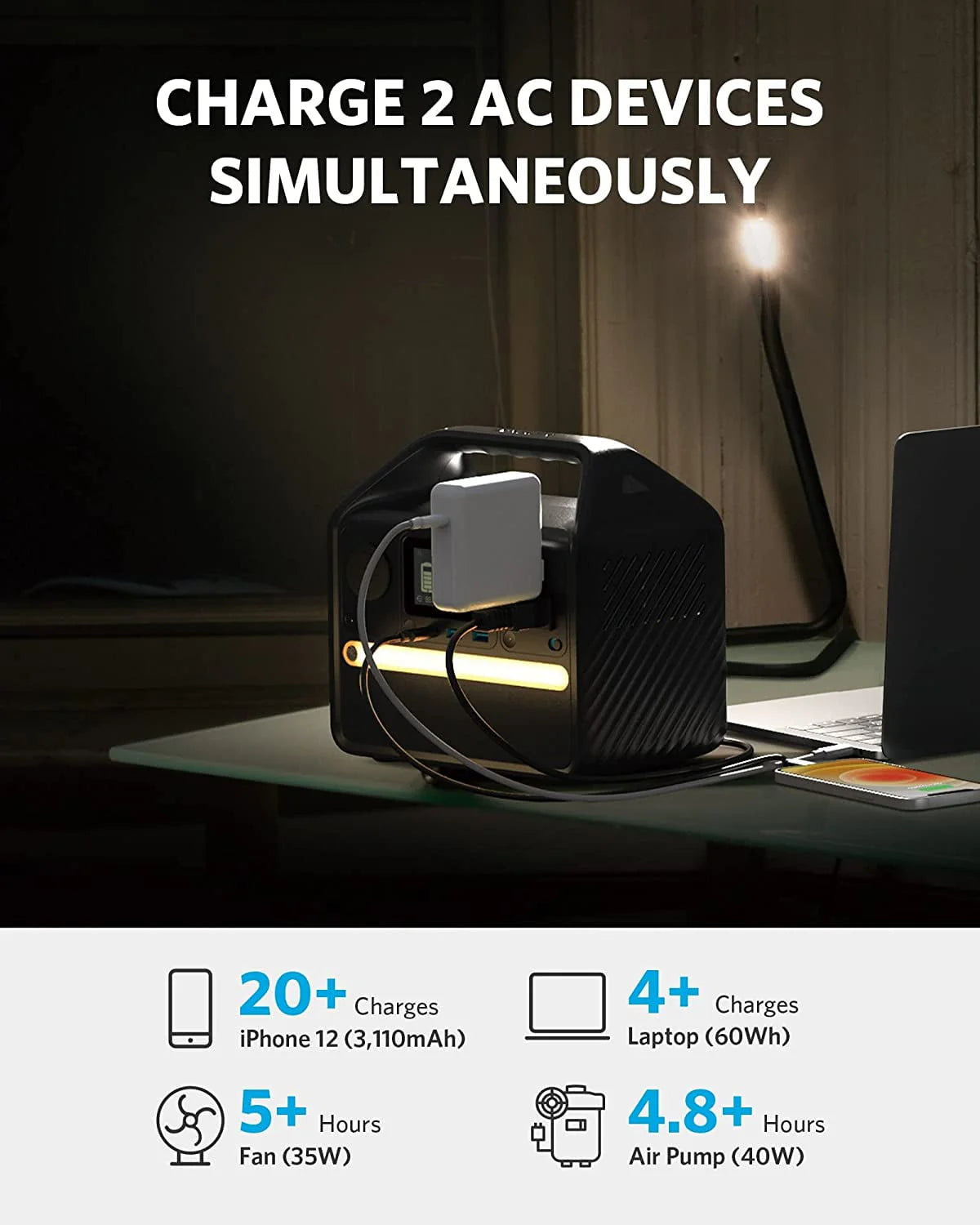 256Wh/200W Power Station L883