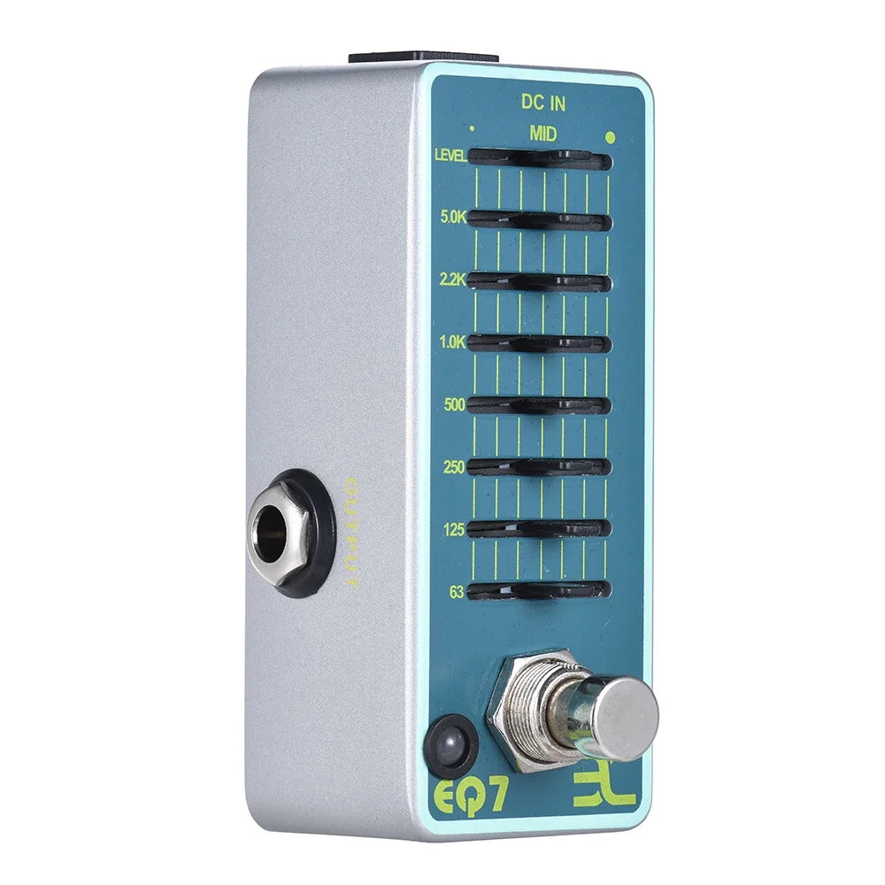 7-Band EQ Guitar Equalizer Effect Pedal W54742