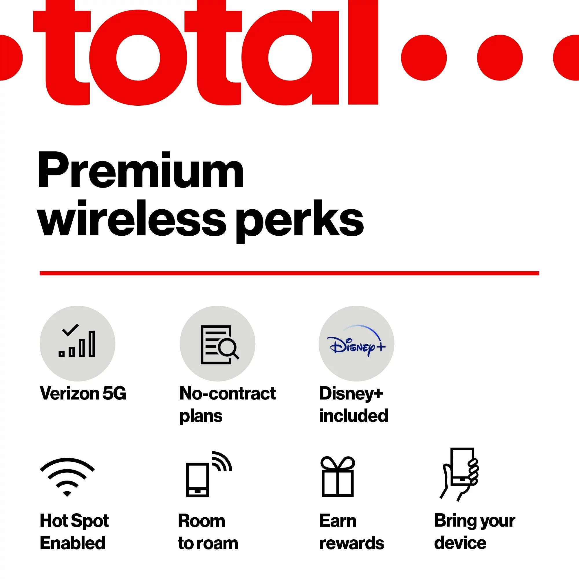 $50 No-Contract Single-Device Unlimited Talk, Text & Data Plan with 10GB Hotspot Data & Int'l Calling e-PIN R773230