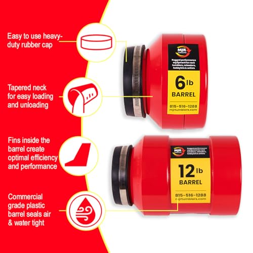 Durable Leak-Proof Rock Tumbler S452