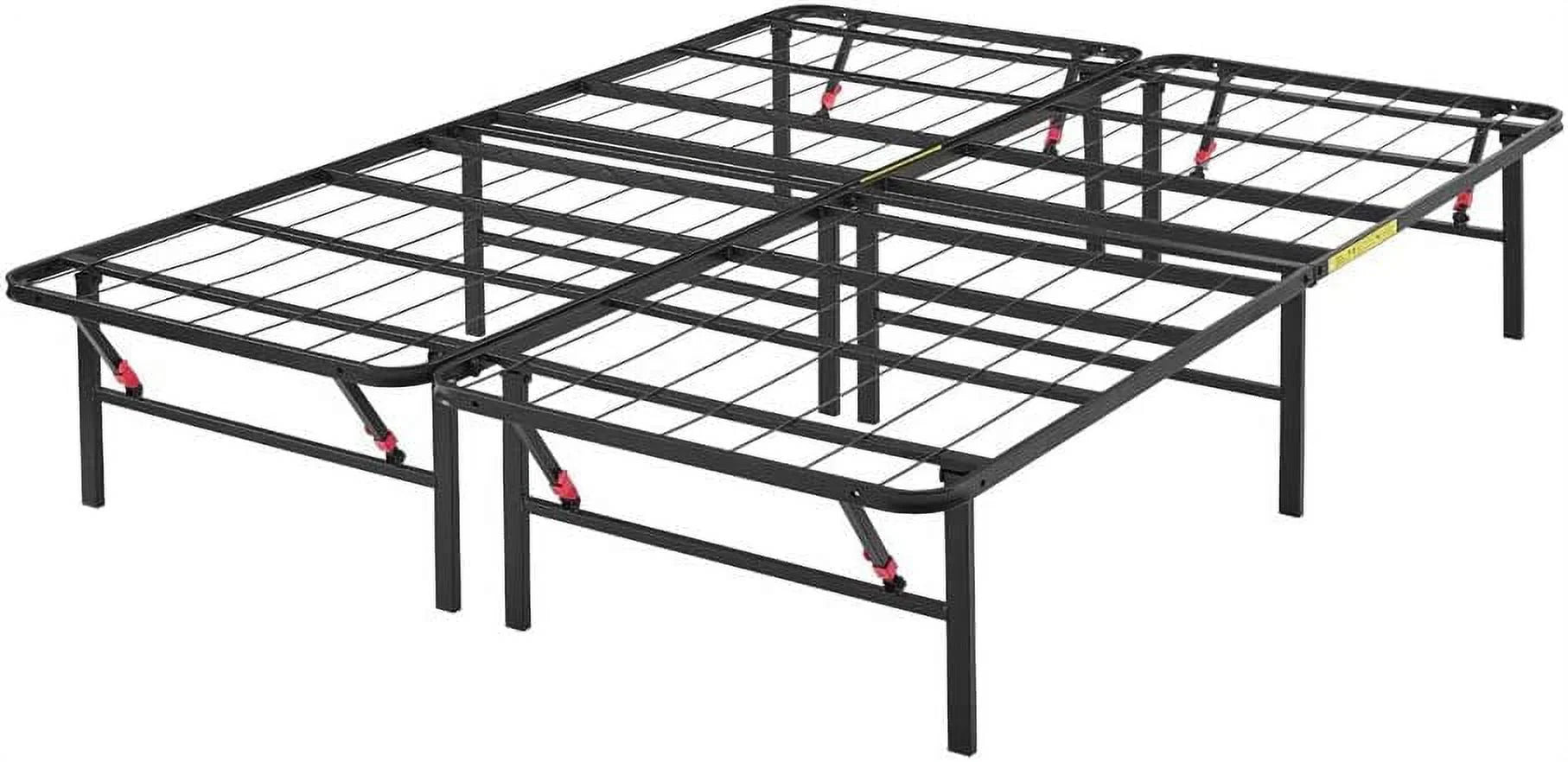 Black Queen Metal Platform Bed Frame X87371