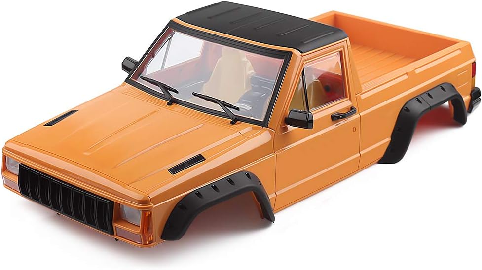 Unpainted 313mm Wheelbase Cherokee Pickup Truck Car Shell Kit for 1/10 RC Crawler E563505