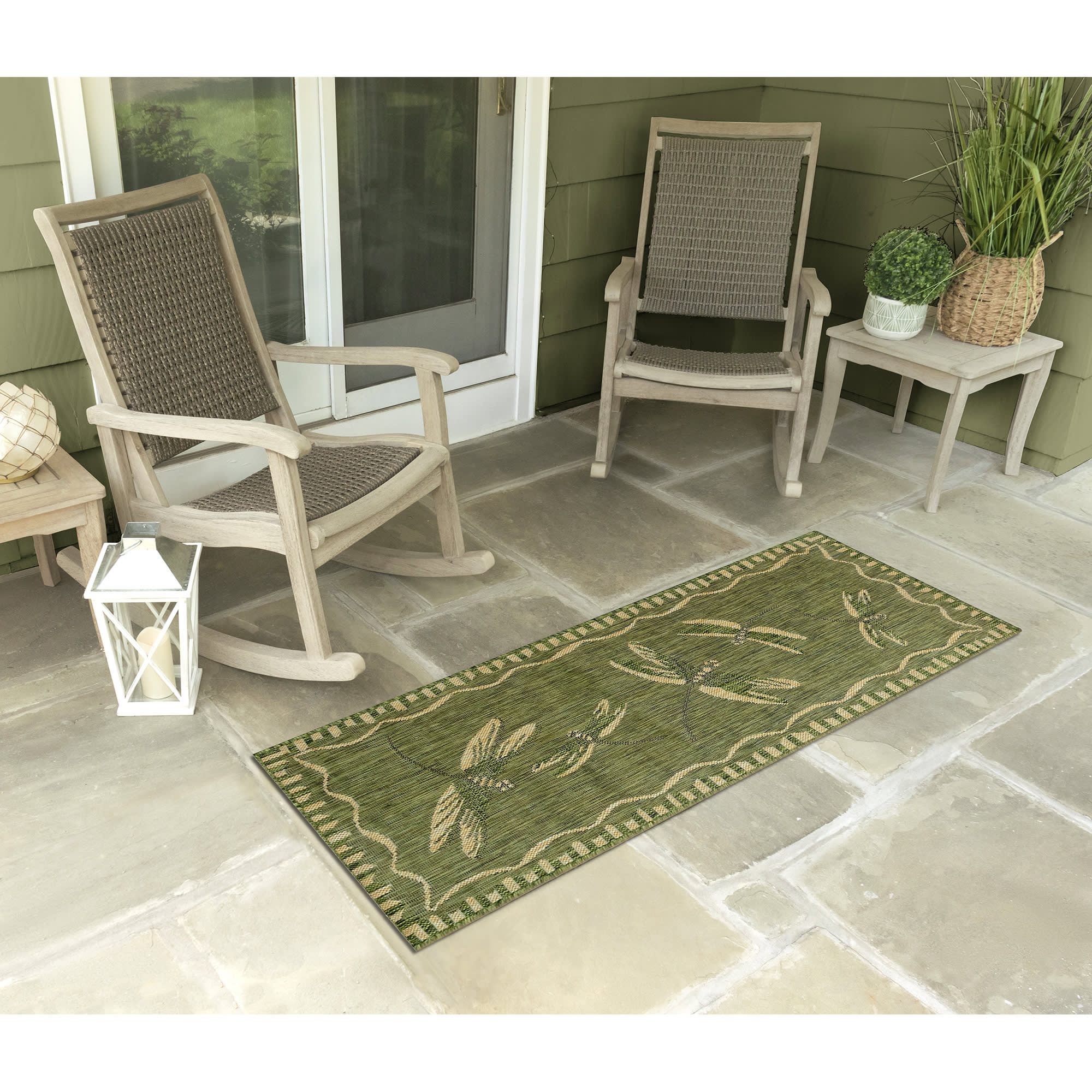 Carmel Dragonfly Indoor Outdoor Area Rug