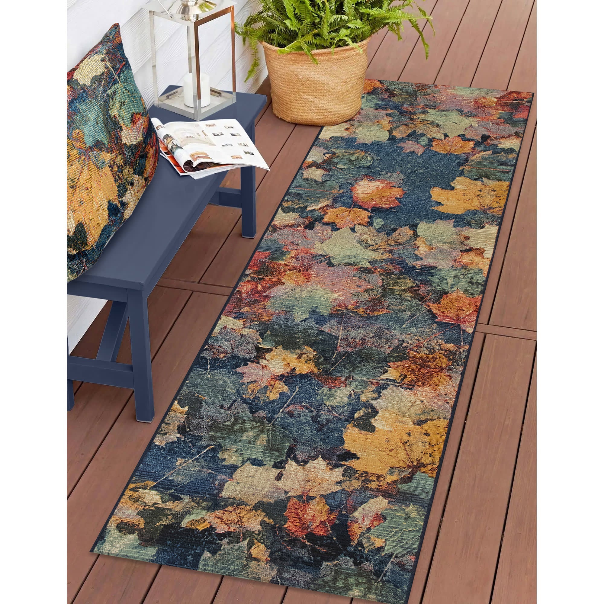 Marina Fall In Love Indoor Outdoor Area Rug