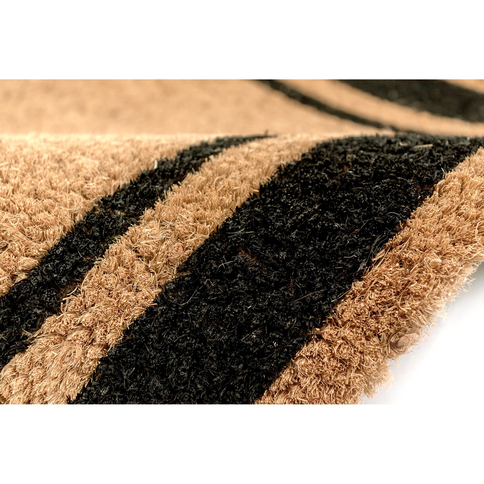 Natura Double Border Coir Doormat with Non-Slip Backing