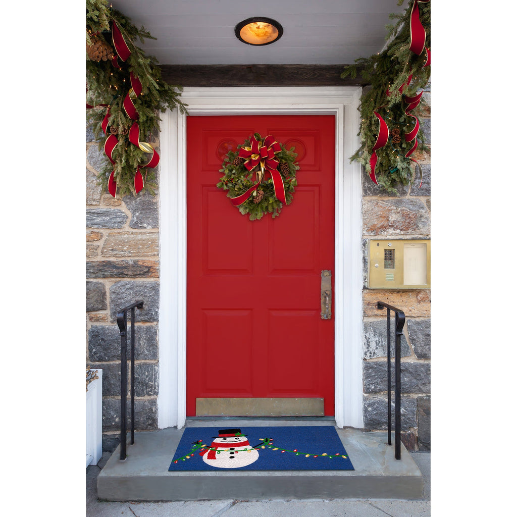 Natura Frosty And Bright Coir Doormat with Non-Slip Backing