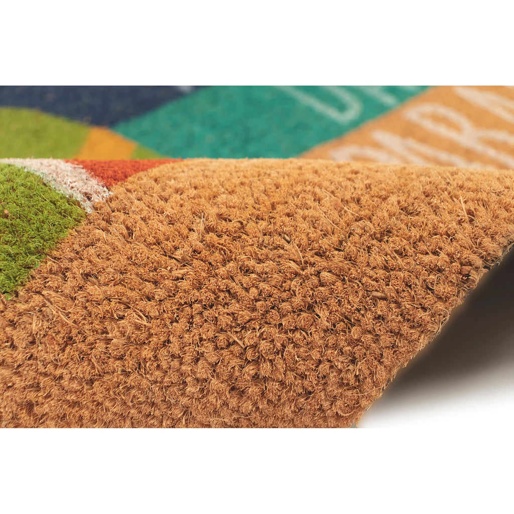 Natura Beach Paradise Coir Doormat with Non-Slip Backing