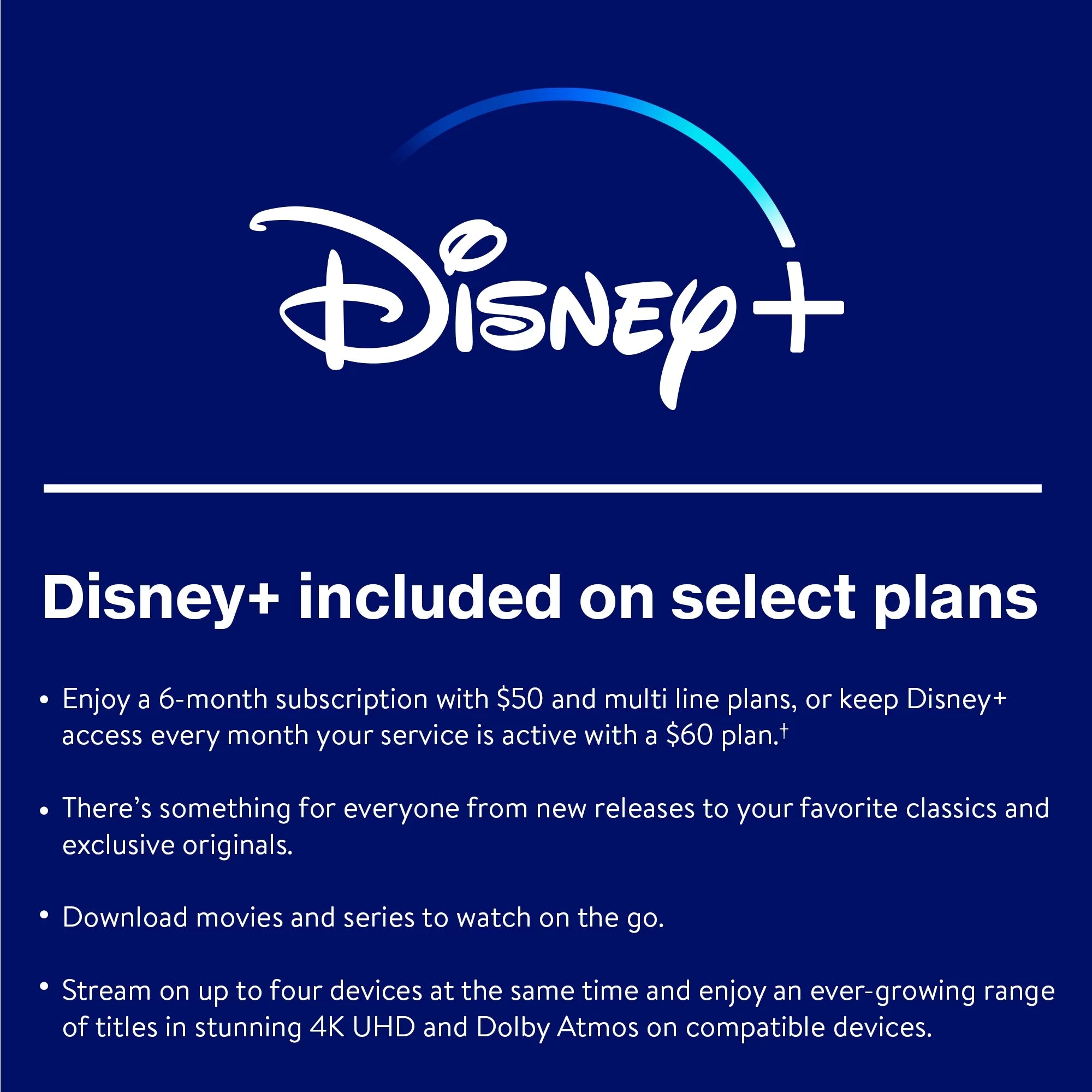 $50 No-Contract Single-Device Unlimited Talk, Text & Data Plan with 10GB Hotspot Data & Int'l Calling e-PIN R773230