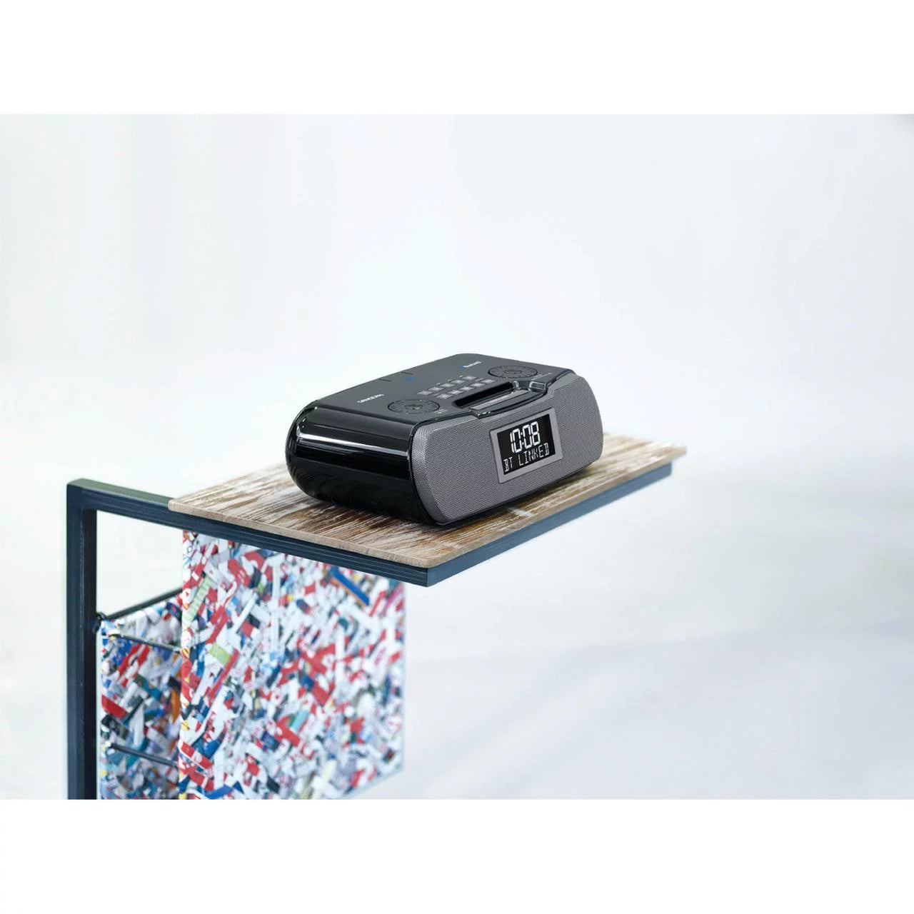 Digital AM/FM Bluetooth Clock Radio with USB Charger M41332