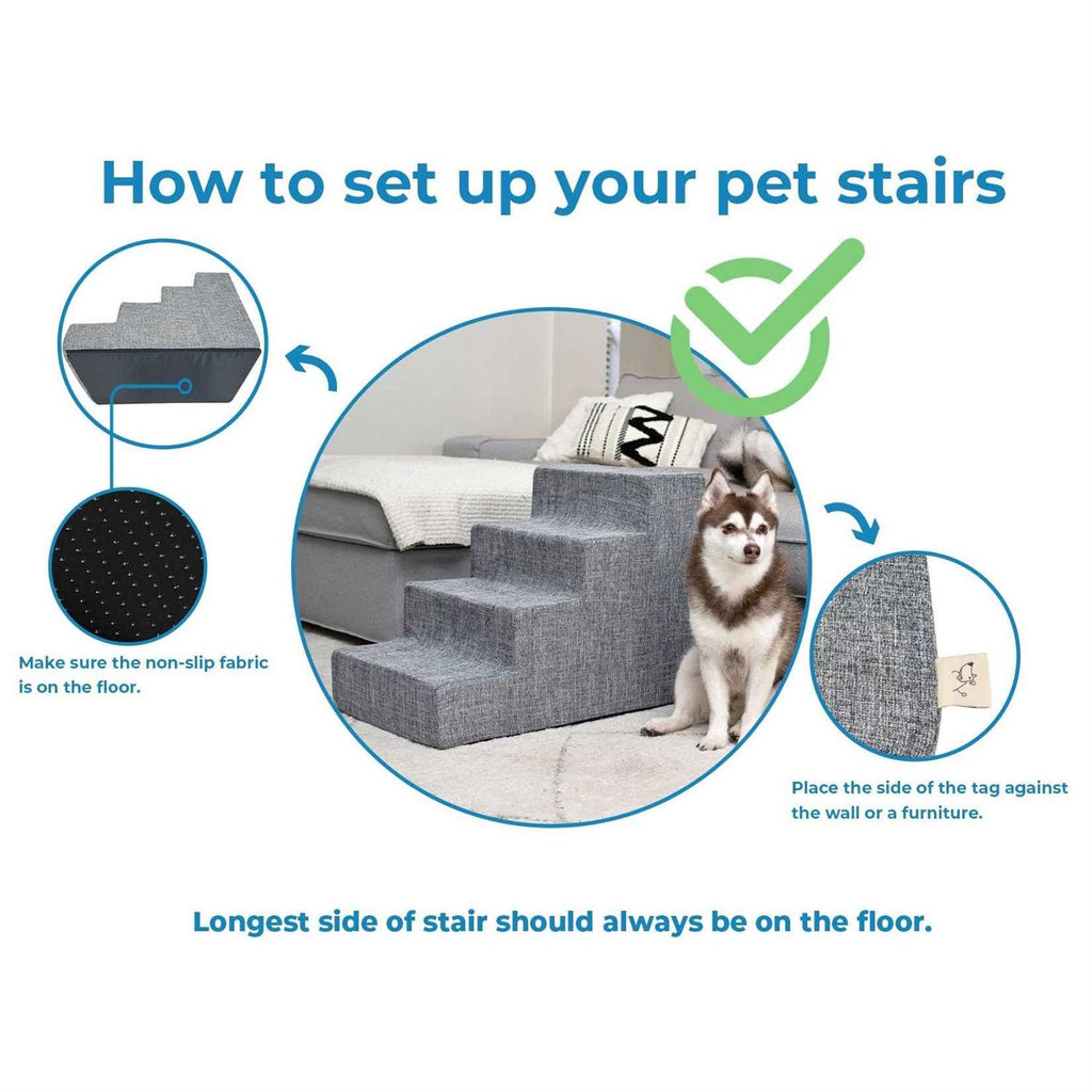 Pet Steps Stairs with CertiPUR-US Certified Foam B817111