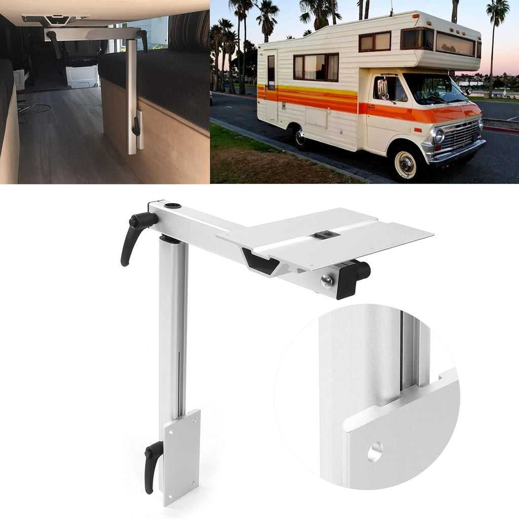 360 Degrees Rotatable Adjustable Removable Laptop Table Leg Bracket O6334