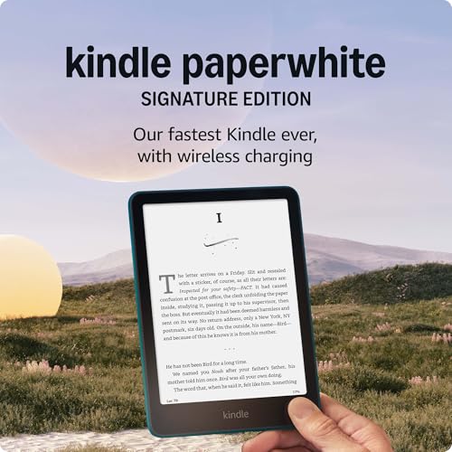 32GB Kindle with auto-adjusting front light and wireless charging Z7107