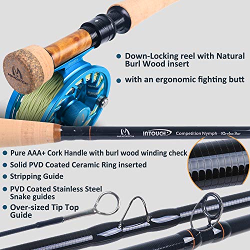 Competition Nymph Fly Rod X798927