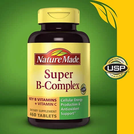 460 Ct Super B-Complex Tablets A89487