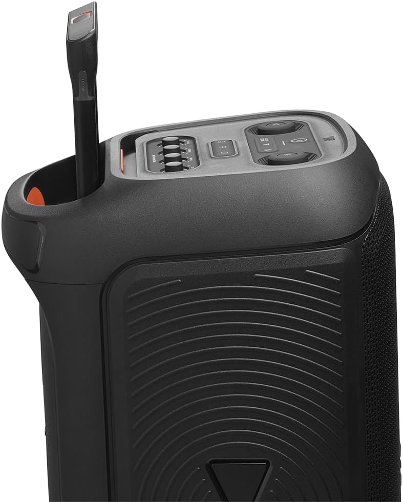 Portable Party Speaker Bundle with Cargo Sleeve (Black) L82331