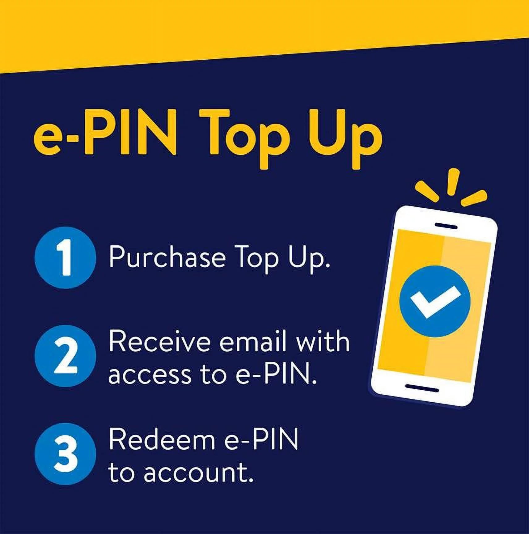 $50 No-Contract Single-Device Unlimited Talk, Text & Data Plan with 10GB Hotspot Data & Int'l Calling e-PIN R773230