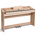 White 88 Key Weighted Digital Piano Keyboard H55392