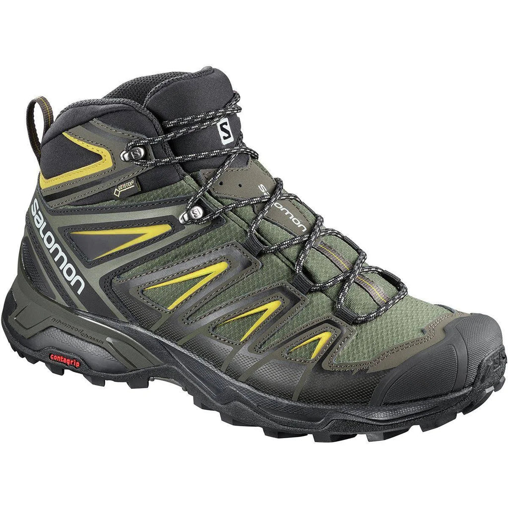 Castor Gray/Black/Green Sulphur Hiking Boots I877303