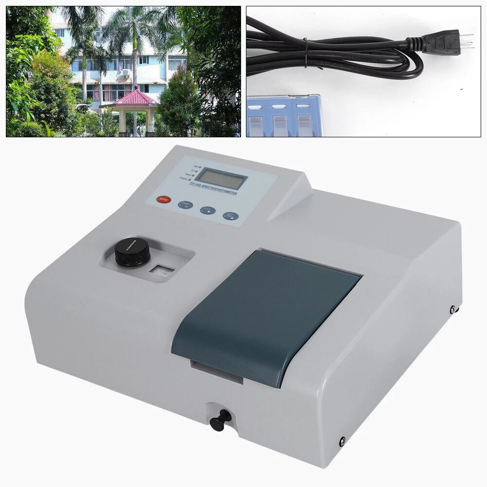 Digital Lab Spectrophotometer 350-1020nm H460469
