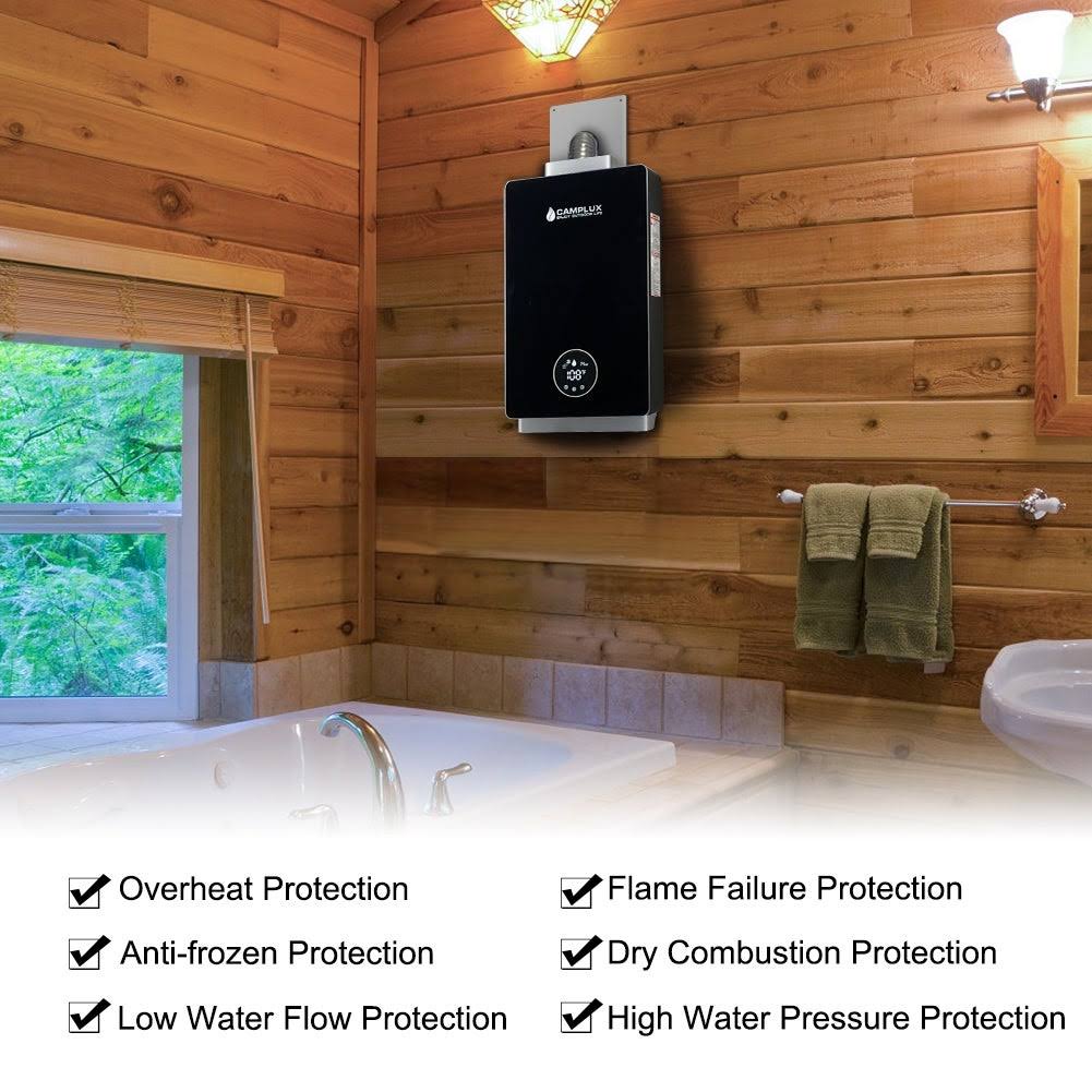 12L 3.18 GPM Indoor Tankless Natural Gas Water Heater J299888