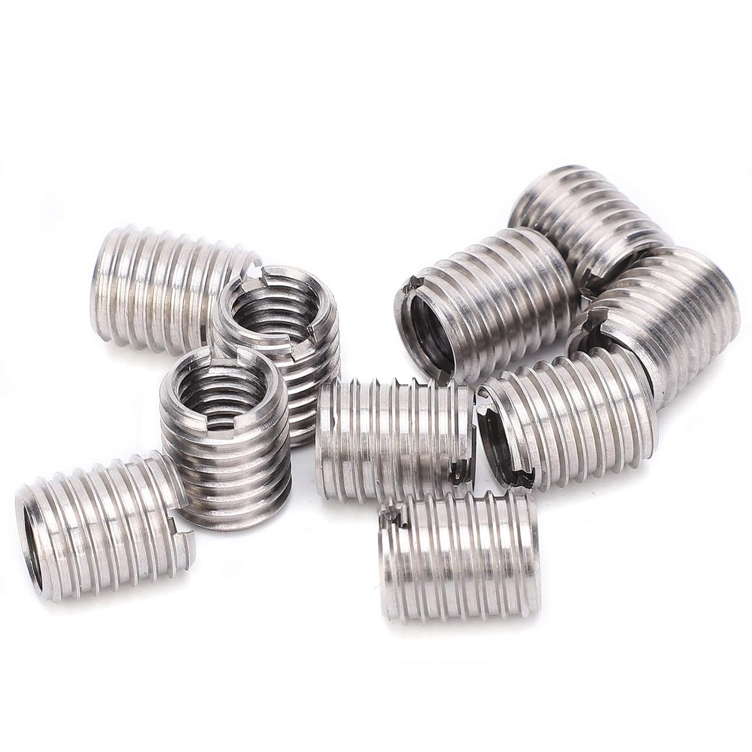 10Pcs Stainless Steel Hex Socket Drive Insert Nut for Wood Furniture (20 x15mm) G2190