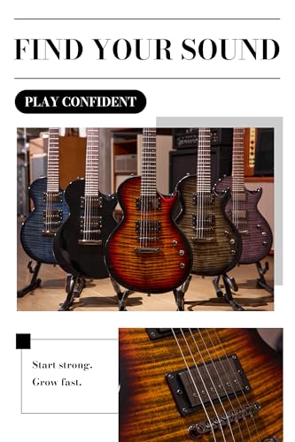 Violet Venom Electric Guitar with Gig Bag E1924