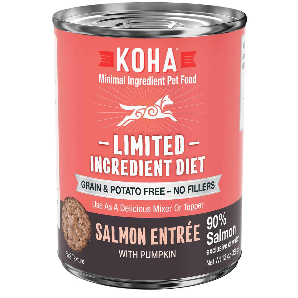 Grain & Potato Free Limited Ingredient Diet Salmon Entree with Pumpkin Canned Dog Food V1874