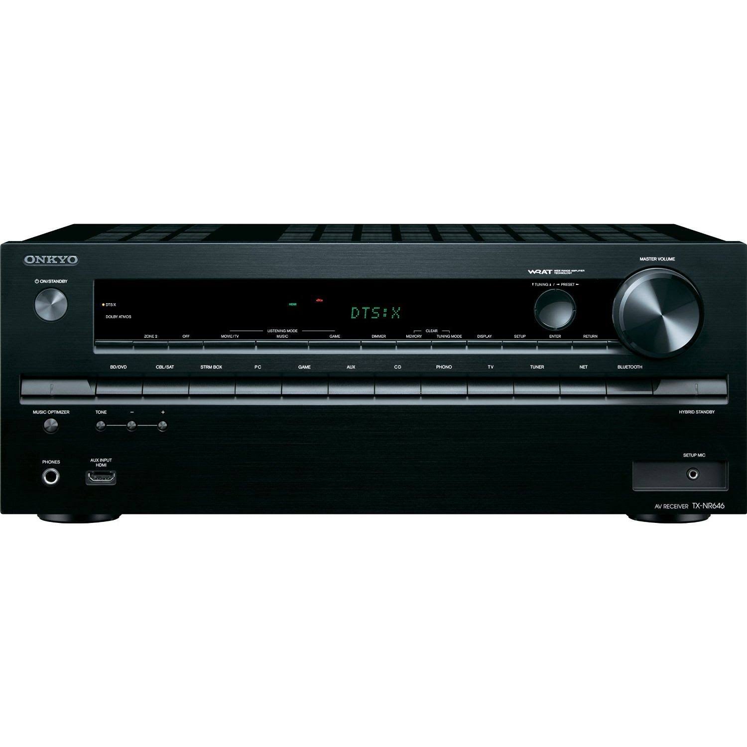 Black 7.2 Channel AV Network Receiver E498818