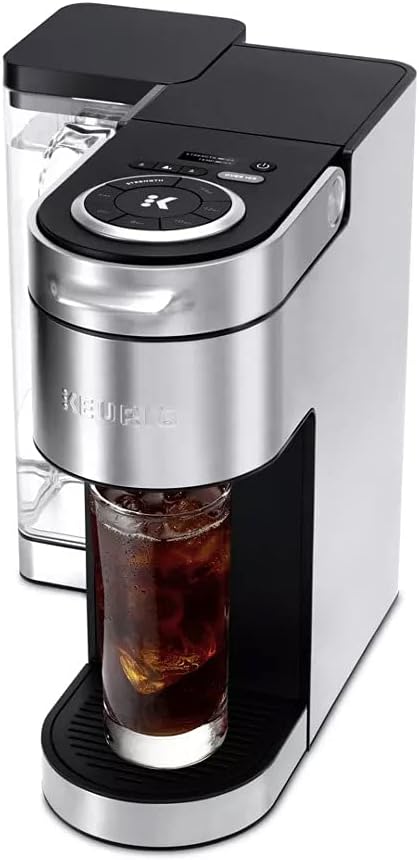 Single Serve Coffee Maker with 15 K-Cup Pods and Reusable Coffee Filter Y179