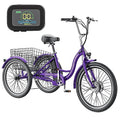 Electric Trike 7 Speeds 350W 36V 3 Wheel Electric Tricycle I80486