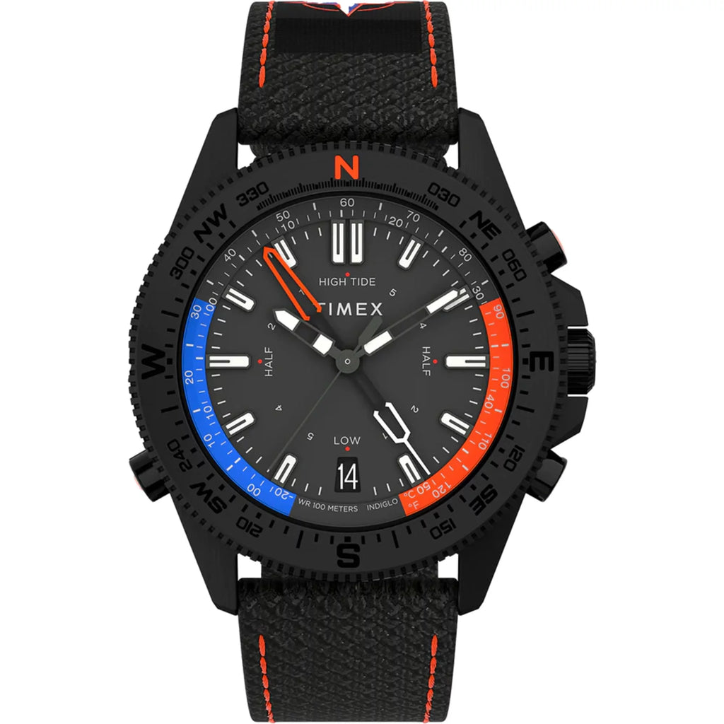 Black Strap Watch O3506