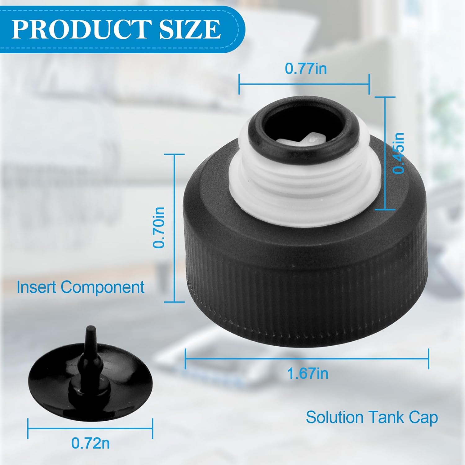 Solution Tank Cap for Hoover Carpet Cleaner M368