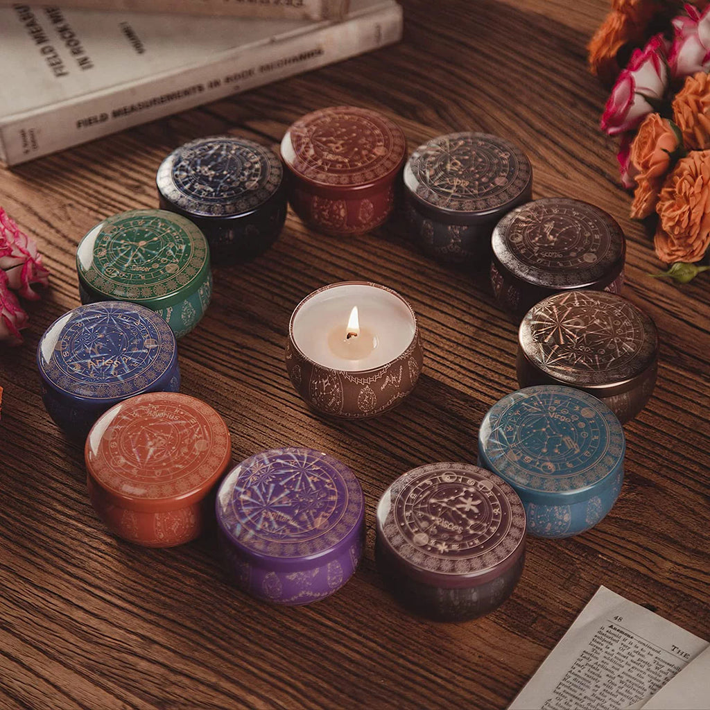 12 Pack Soy Scented Candles, 30 oz P983894