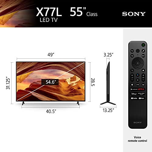 50 Inch 4K Ultra HD LED Smart TV, Black (Renewed) J200