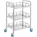 3-Layer Stainless Steel Lab Medical Equipment Cart B6245
