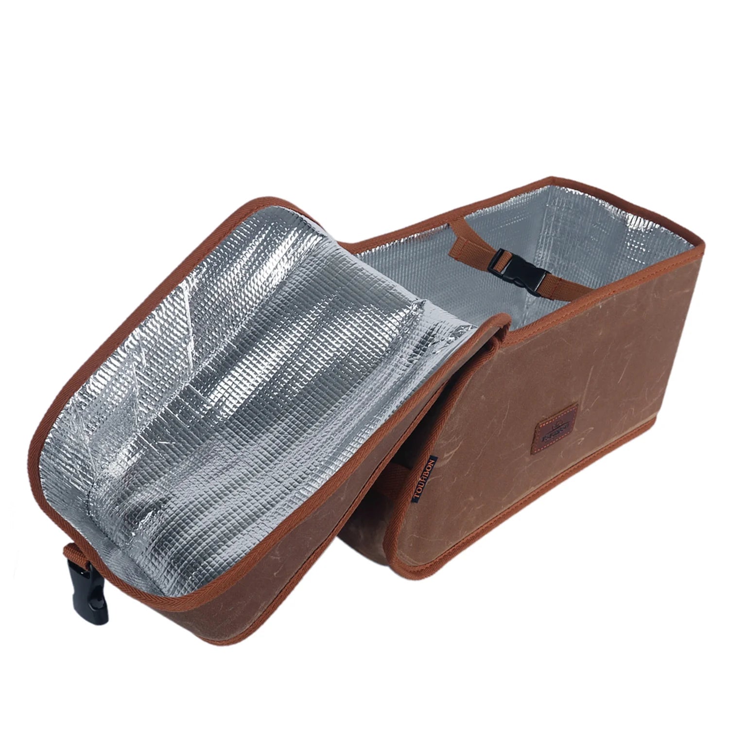 Canvas Brown Insulated Trunk Cooler Storage Bag M372027