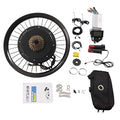 72V 2000W 560rpm Rear Wheel Electric Bike Conversion Kit with LCD Display for 20-inch Bicycles U274133