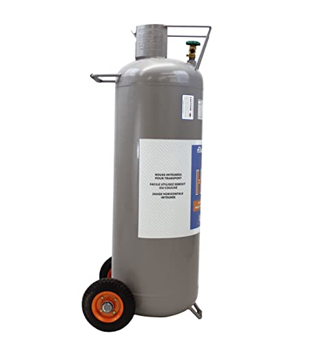 Gray 100 LB Horizontal & Vertical Propane Cylinder C5046